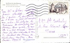 MODERN CARD the Cornice of the Moors Valmer Cross Escaped on the Gulf from Cavalaire