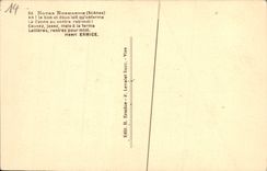 POSTAL de la VENDIMIA nuestro folklore del asno de Laitieres de la leche de Normandía