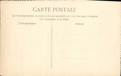 VINTAGE POSTCARD Veve Of the Cave of Meudon Of Coste of the Garden