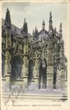 VINTAGE POSTCARD Louviers Church Notre Dame southern Gate