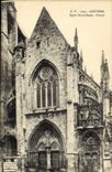 VINTAGE POSTCARD Louviers Church Notre Dame Gate