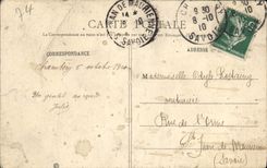 VINTAGE POSTCARD Environs of Chambéry Cascades of Couz