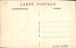 VINTAGE POSTCARD Lovagny Falls of Trusting