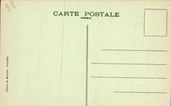 Puente de Dauphine Vercors de la POSTAL de la VENDIMIA del negro y de Bourne de Goule