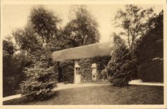 CPA Les Buissonnets Le Jardinet de Therese devant la Buanderie