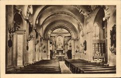 VINTAGE POSTCARD La Chapelle of the Carmelite nuns of Lisieux