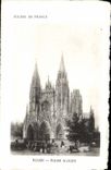 VINTAGE POSTCARD Churches Of France Rouen Church Ouen Saint