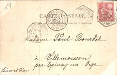 VINTAGE POSTCARD Royan Beach of the Pigeon one