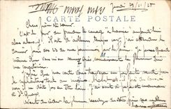 CPA Toulon Un Coin du Port Marchand Bateau