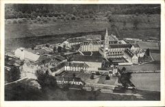 CPA Abbaye Notre Dame de la Grande Trappe Vue de Cote Soligny la Trappe
