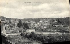VINTAGE POSTCARD Conches Seen Panoranique