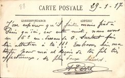 VINTAGE POSTCARD Epinal Seen on Saint Laurent Coffee of the Money Tank