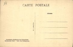 VINTAGE POSTCARD Divine on Sea Room of Marmousets William the Conqueror Fashionable country inn