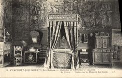 CPA Chaumont sur Loire Le Chateau Chambre de Catherine de Medicis