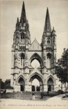VINTAGE POSTCARD Soissons Old Abbey of St Jean of the Vines Tours
