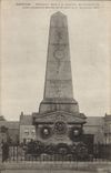 CPA Bazeilles Monument eleve a la Memoire des Combattants morts pendant la bataille du 31 oaut Militaria