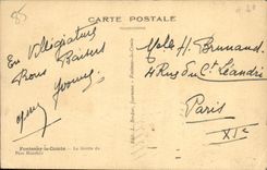 VINTAGE POSTCARD Fontenay the Count the Cave of the Montfort Father