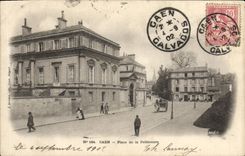 CPA Caen Place de la Prefecture