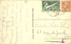 VINTAGE POSTCARD Castles of Ottrott