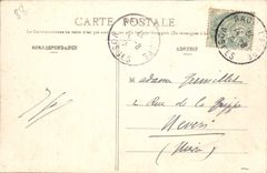 VINTAGE POSTCARD the Temple at the Top of Donon