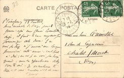 VINTAGE POSTCARD Clefcy Rocks of Boslimpre