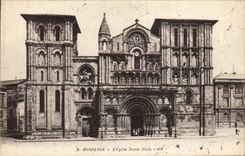 CPA Bordeaux L'Eglise Sainte Croix 