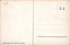 CPA Chamonix aiguilles de Charmoz prises du Glacier du Geant