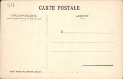 La columna de la POSTAL de la VENDIMIA de la aguja del verde del montaje encadena la aguja de Mont Blanc