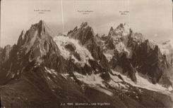 CPA Chamonix Les Aiguilles 