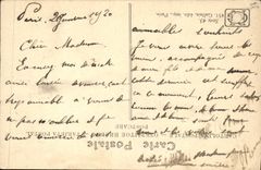 CPA Fantaisie Fer a cheval Bonne Annee 