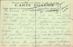 VINTAGE POSTCARD Holy Brieuc the Entry of the Port the Tower of Cesson Boats