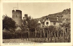 CPA Kaysersberg Vieille Tour et Chateau 