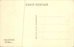 VINTAGE POSTCARD Kaysersberg Old woman Tower and Castle