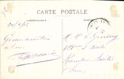 POSTAL Grenoble de la VENDIMIA la motora y los muelles de alta velocidad