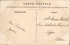 CPA Lac d'Annecy Chateau de Duingt et Dents de Lanfont