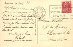 CPA Bordeaux Le Lac du Parc Bordelais 