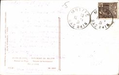 CPA Serendat de Belzim Retour au pays Folklore Salons de Paris