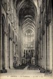 CPA Amiens La Cathedrale La Nef 