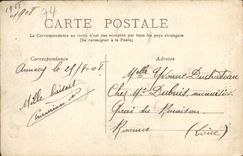 POSTAL de la VENDIMIA el valle de confiar en un túnel en el camino