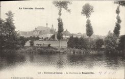 VINTAGE POSTCARD Surroundings of Nancy Chartreuse de Bosserville