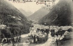 CPA Cauterets Vue prise du Mamelon Vert