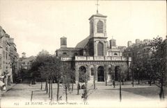 CPA La Havre Eglise Saint Francois 