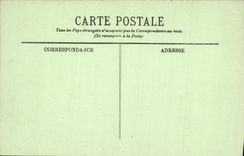 POSTAL Notre Dame Le Havre de la VENDIMIA y la calle de París