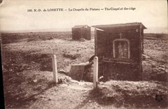 VINTAGE POSTCARD NR D of Lorette La Chapelle of the Militaria Plate