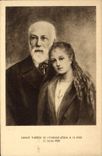 CPA Sainte Therese de L'Enfant Jesus a 15 Ans et Son Pere 