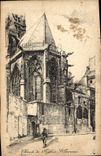CPA Chevet de l'eglise St Gervais