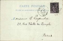 VINTAGE POSTCARD Cathedral Of Amiens Translation of the Remainders of Firmin Saint