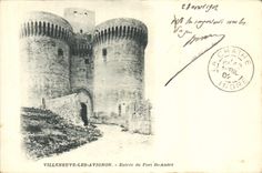 CPA Villeneuve les Vignon Le Fort St Andre