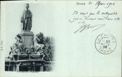 CPA Nimes Fontaine Pradier