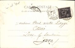 VINTAGE POSTCARD Dijon Town hall